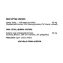 Ginkgo Biloba 60 mg (Stard to 24% Flavonglycosides, 6%Terpene Lactones) 60 Softgels