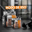 Creatine Monohydrate Unflavored 150Gr Powder 50 Servicios