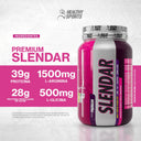 Premium Slendar Vanilla Flavor 546Gr Powder 14 Servicios